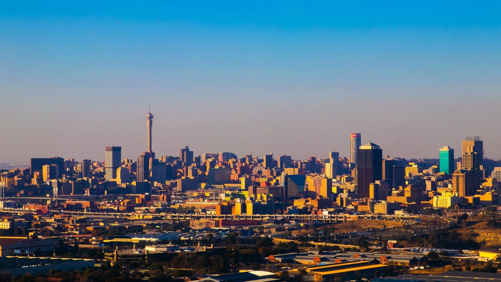 Johannesburg city view 1